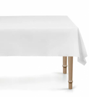 Bordsduk vit 137x183 cm.