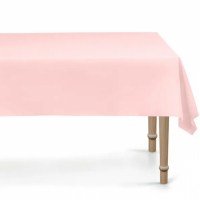 Bordsduk ljusrosa 137x183 cm.