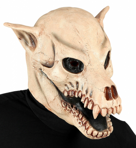 Ddskallemask Hund  i gruppen Hgtider / Halloween / Halloweenmasker hos PARTAJSHOP AB (00977)