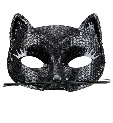 gonmask Panter Glittrig  i gruppen Maskerad / Maskeradteman / Cirkustema hos PARTAJSHOP AB (03633)