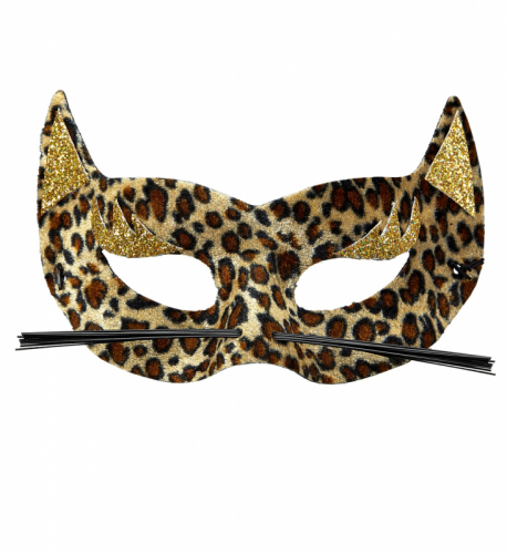 gonmask Leopard  i gruppen Maskerad / Maskeradteman / Cirkustema hos PARTAJSHOP AB (03636)