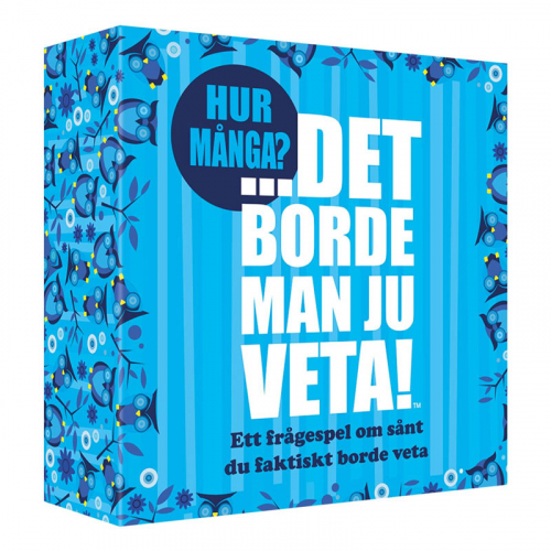 Spel Det borde man veta i gruppen Hgtider / Jul / Julklappar / Till syster hos PARTAJSHOP AB (100914)