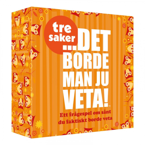 Spel det borde man veta i gruppen Hgtider / Jul / Julklappar / Till syster hos PARTAJSHOP AB (100983)