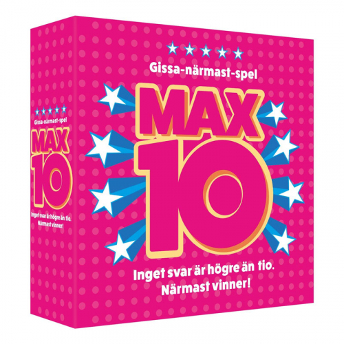 Spel Max 10 i gruppen Hgtider / Jul / Julklappar / Till syster hos PARTAJSHOP AB (101003)