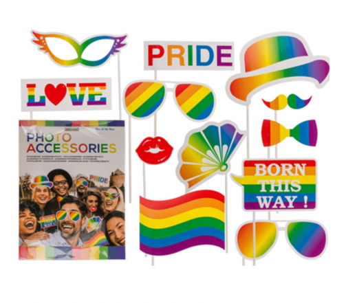 Pride photo accessories i gruppen Festartiklar / Festteman / Pride hos PARTAJSHOP AB (181195)