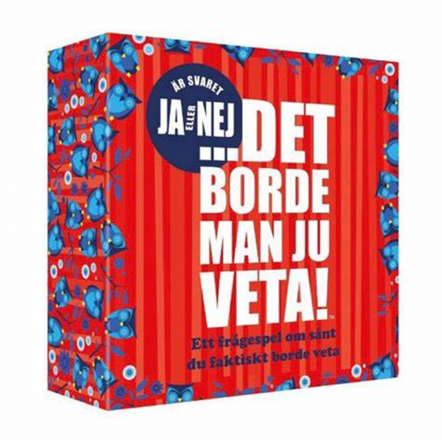 Spel det borde man ju veta i gruppen Hgtider / Jul / Julklappar / Till henne hos PARTAJSHOP AB (2100747)