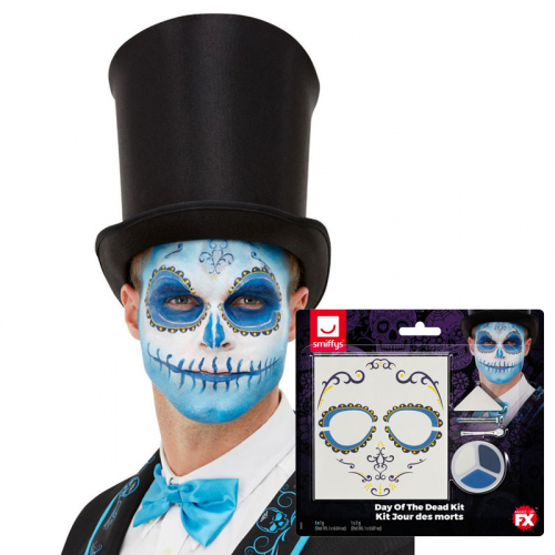 Sminkkit Ddskalle Bl i gruppen Hgtider / Halloween / Halloweensmink hos PARTAJSHOP AB (50803)