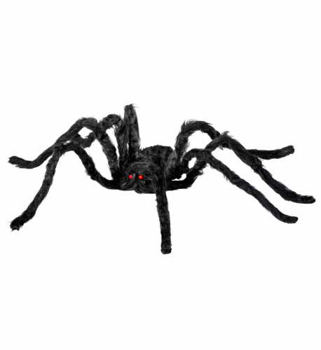 Spindel Svart hrig 75cm  i gruppen Hgtider / Halloween / Halloweendekoration hos PARTAJSHOP AB (8263M)