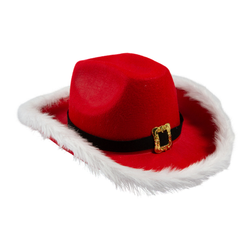 Cowboyhatt christmas i gruppen Hgtider / Jul / Juldiadem hos PARTAJSHOP AB (96233)