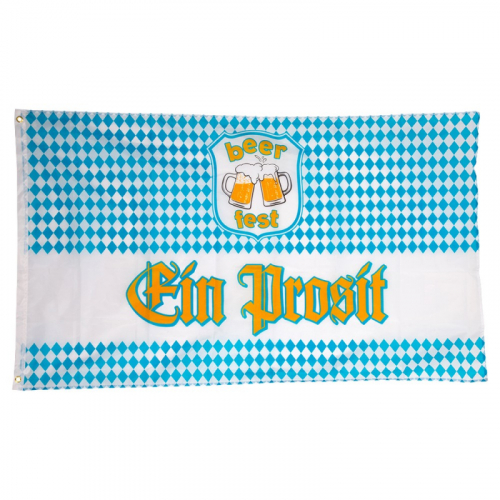 Tygflagga Bavarian 150x90cm  i gruppen Hgtider / Oktoberfest / Oktoberfest dekorationer hos PARTAJSHOP AB (97181)