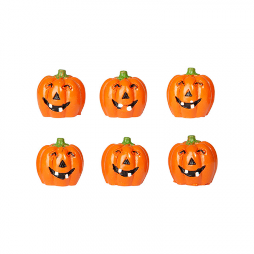 Pumpor mini 6-pack i gruppen Hgtider / Halloween / Halloweendekoration hos PARTAJSHOP AB (97386)