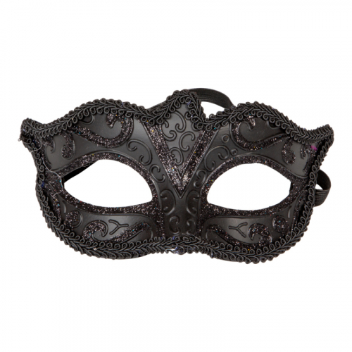 gonmask Vienna Svart i gruppen Maskerad / Masker  / gonmasker hos PARTAJSHOP AB (97511)