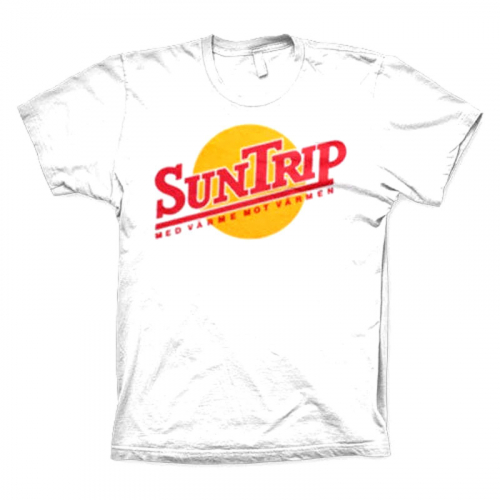 Suntrip T-Shirt i gruppen Maskerad / Maskeradteman / Tv, film & musik hos PARTAJSHOP AB (DD-1-SUNTRIP-H59-14-WH)