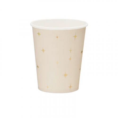 Mugg Stars Cream i gruppen Festartiklar / Dukning / Glas och engngsmuggar hos PARTAJSHOP AB (KPP97-EU2)