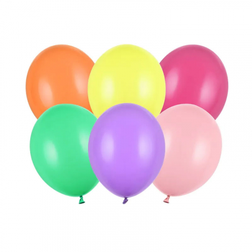 Ballonger Mix Frgglad 10-pack i gruppen Hgtider / Dop / Dop Ballonger hos PARTAJSHOP AB (SB14P-000-10)