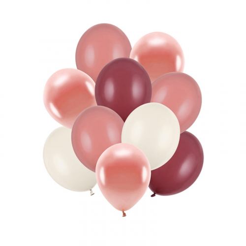 Ballonger Rosa nyanser 10-pack i gruppen Festartiklar / Festteman / Fdelsedagsfest / Rosa hos PARTAJSHOP AB (ZBL2)