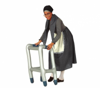 Uppblåsbar Rullator