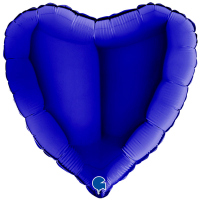 Folieballong Mrkbl i gruppen Hgtider hos PARTAJSHOP AB (36010BC-r)