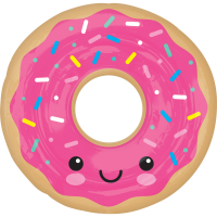 Folieballong Donut