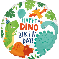 Folieballong Happy Dino Birthday