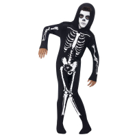 Skelettdrkt Barn i gruppen Hgtider / Halloween / Halloweendrkter / Skelettdrkter hos PARTAJSHOP AB (55012-r)
