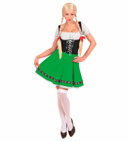 Tyrolerklnning Heidi Grn i gruppen Hgtider / Oktoberfest / Oktoberfest klder / Tyrolerklnning hos PARTAJSHOP AB (56809-r)