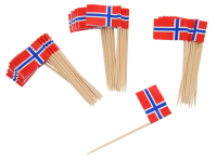 Cocktailflaggor Norge