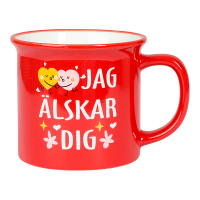 Mugg Jag lskar dig