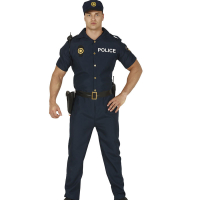 Polisman Maskeraddräkt