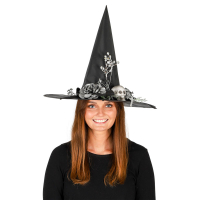 Häxhatt med dekorationer