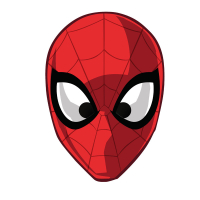 Spiderman mask 6-pack
