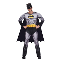 Batman Maskeraddrkt i gruppen Hgtider / Halloween / Halloweendrkter / Filmkaraktrer hos PARTAJSHOP AB (9906099-r)