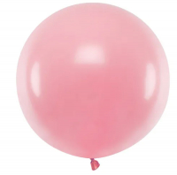 Jätteballong Rosa 60cm