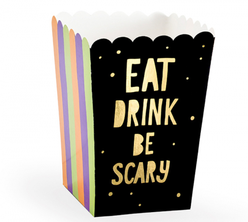 Popcornbgare Eat drink be scary i gruppen Hgtider / Halloween / Halloweendukning hos PARTAJSHOP AB (pop4)